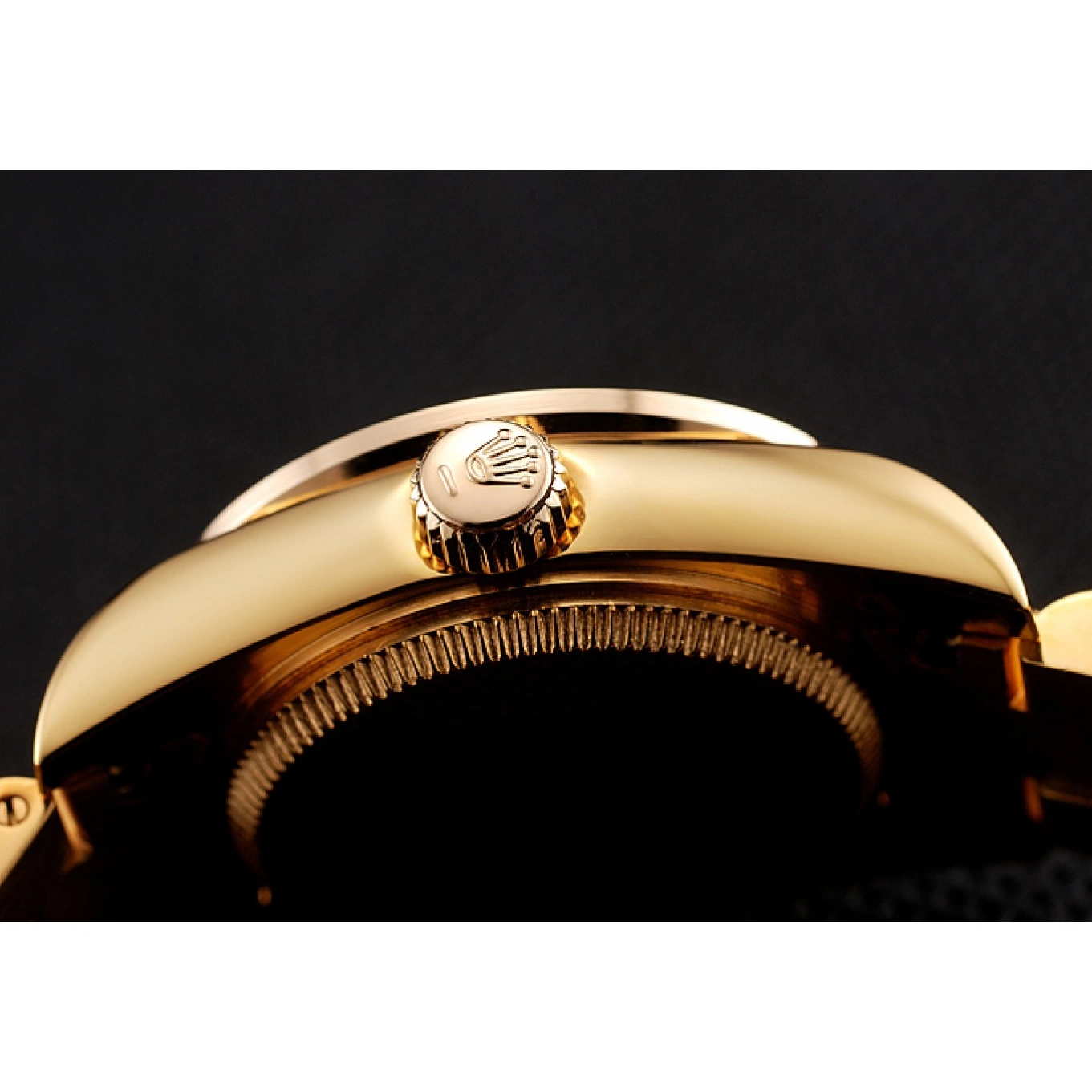 Good copy rolex watches 1453955 Bracelet Pave Swiss Diamond Diamond Dial Rolex DayJust Gold 0623